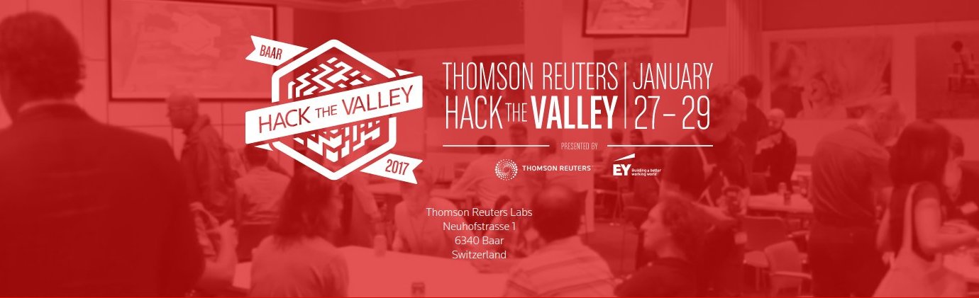 Hack The Valley - Blockchain Hackathon @ Thomson Reuters Baar