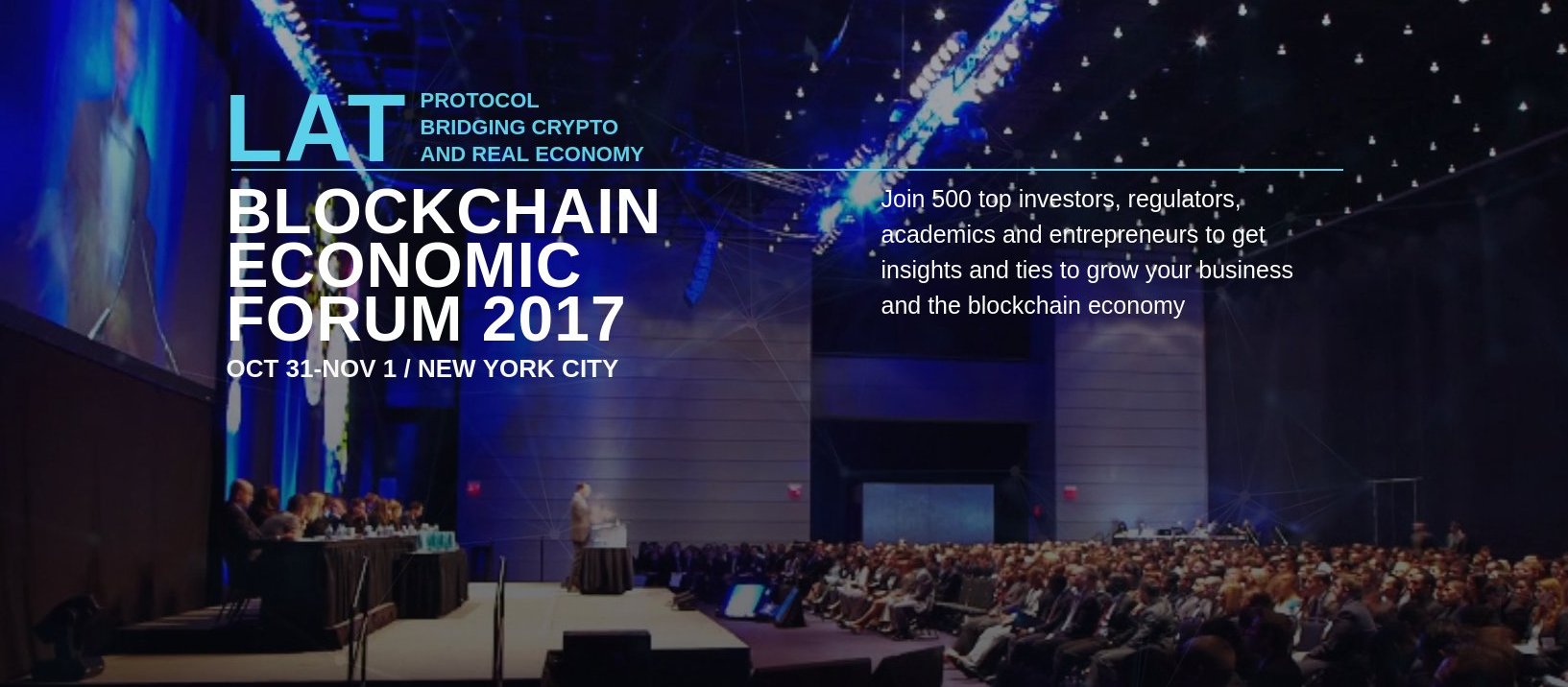 LAT Blockchain Economic Forum New York