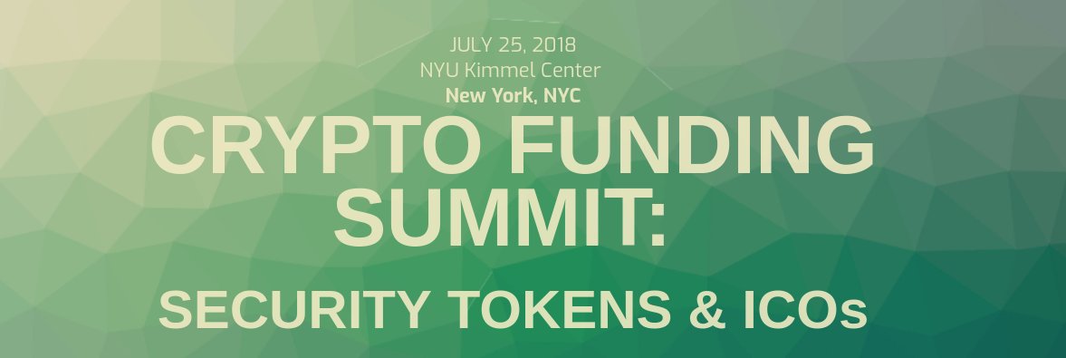 Crypto Funding Summit New York
