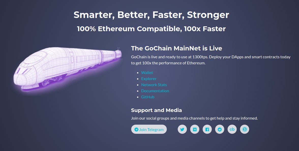 GoChain: Smarter, Better, Faster, Stronger