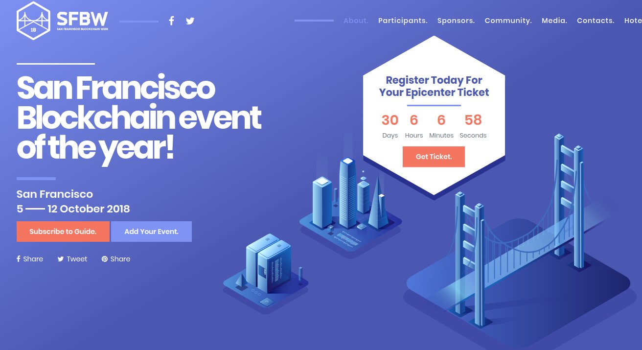 SFBW - San Francisco Blockchain Week