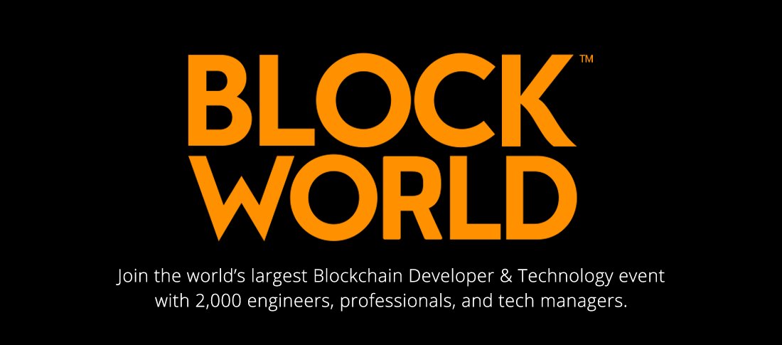 Block World The Blockchain Developer Conference