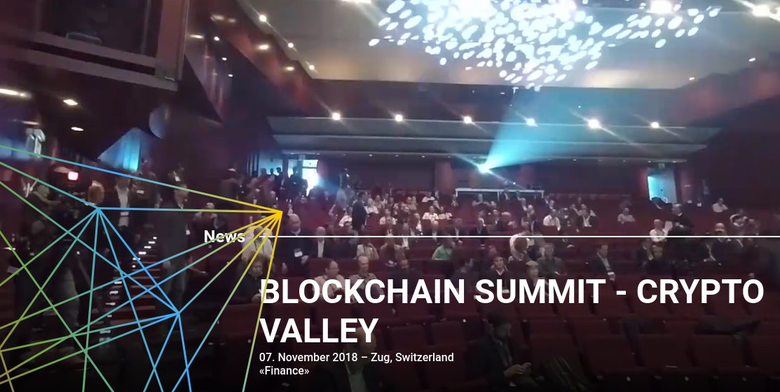 Blockchain Summit Crypto Valley Zug