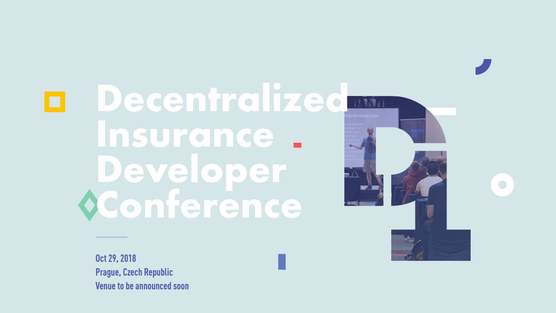 Decentralized Insurance Developer Conference Prag