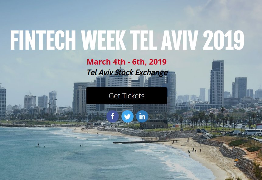 Fintech Week Tel Aviv