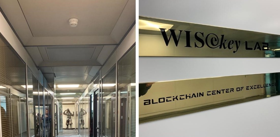 Wisekey Blockchain Center Genf, Schweiz