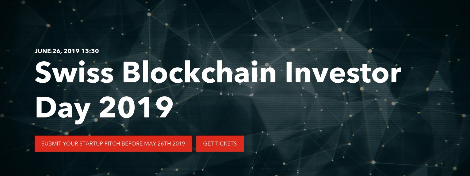 The Swiss Blockchain Investor Day is a matchmaking event where blockchain startups pitch to find experienced investors and supporters. The event language is English. Questions from the audience are also taken in French and German (and translated if necessary).