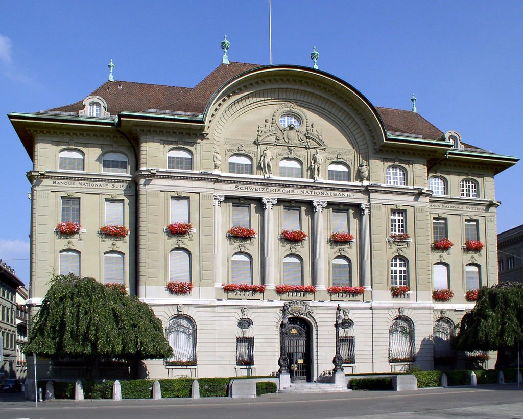 Nationalbankgebäude am Bundesplatz in Bern