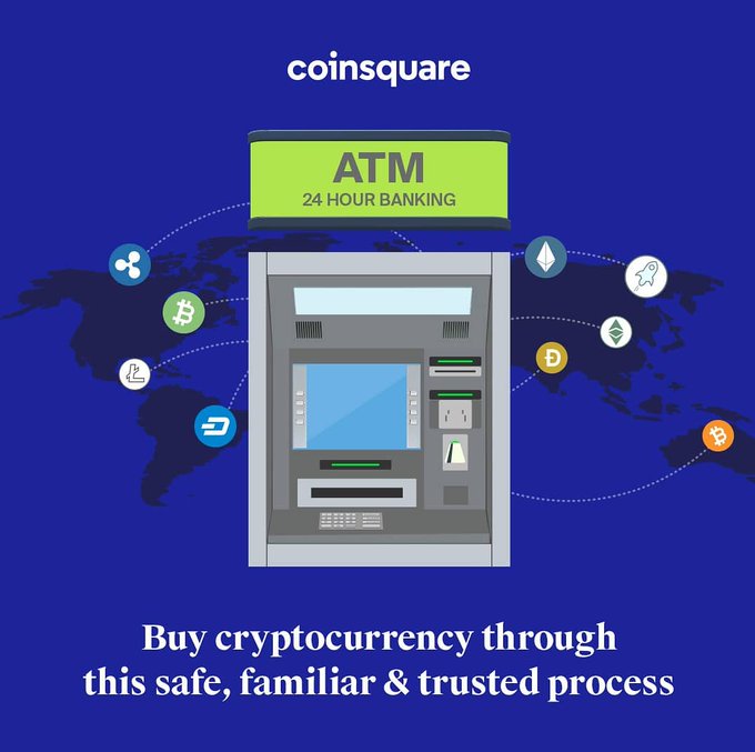 Die kanadische Börse Coinsquare hat Software gekauft, womit auf anachronistischen Geldautomaten Digitale Währungen wie Bitcoin gekauft und verkauft werden können.