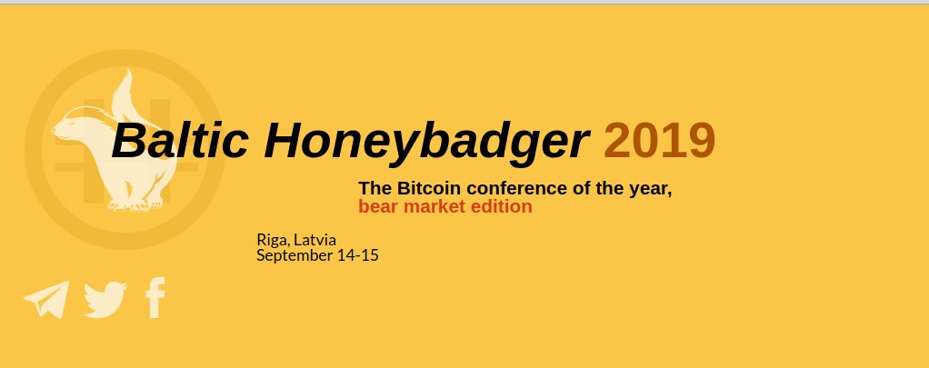 Baltic Honeybadger 2019