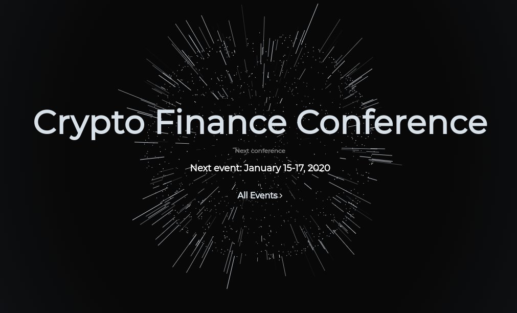 The Crypto Finance Conference (CFC) is the world’s leading investor conference on cryptocurrencies and blockchain investments with conferences in Switzerland and the US.