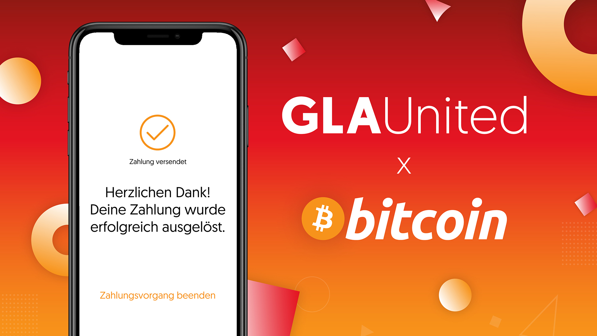 GLA United akzeptiert als erste Schweizer Full-Service-Agentur Bitcoin Zahlungen und setzt mit einer exklusiven Bitcoin-Aktion ein Zeichen.