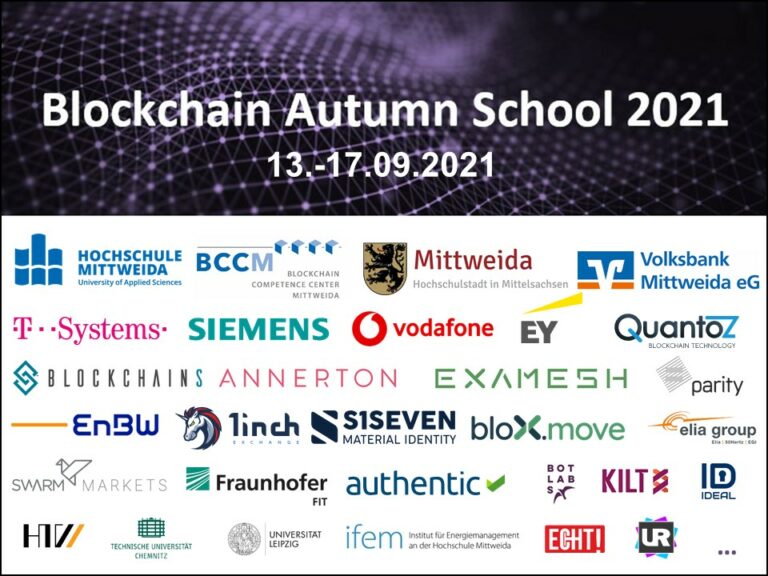 Blockchain Autumn School 2021