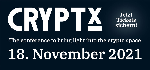 Einladung zur CryptX am 18. November 2021 in Offenbach