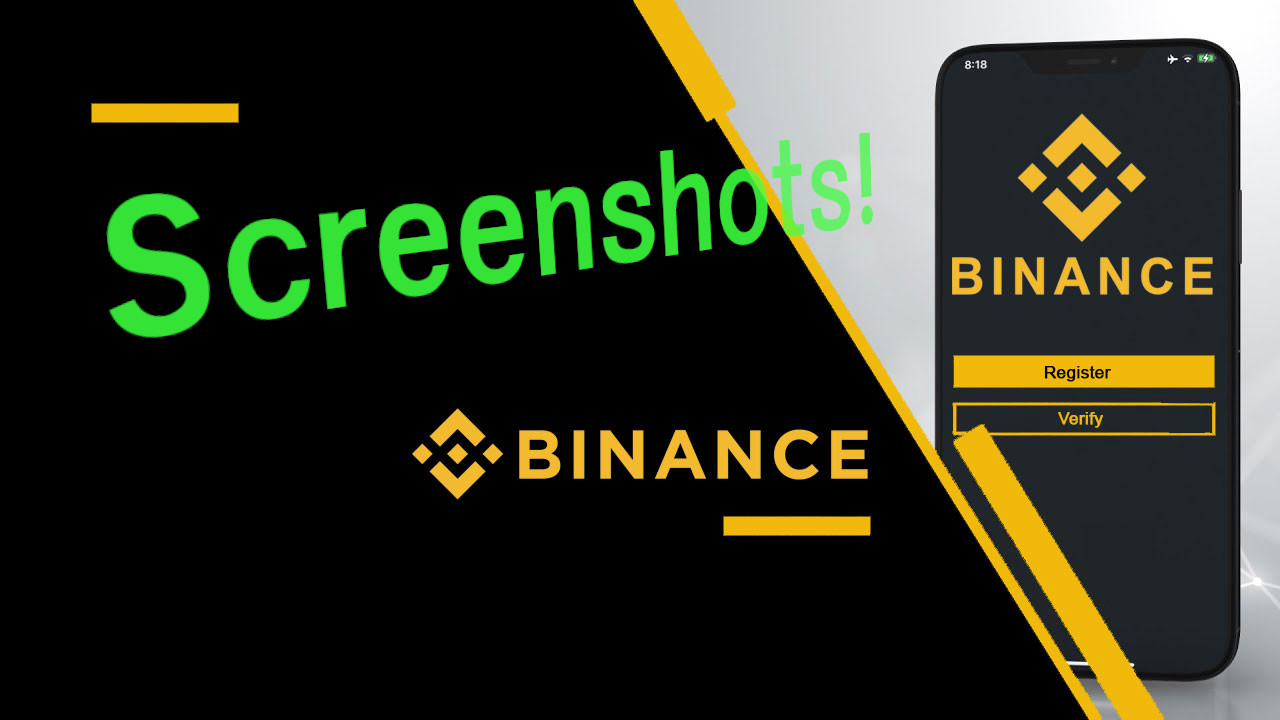 Tip aktuelle Screeenshots aus der Binance Bitcoin-Trading App!