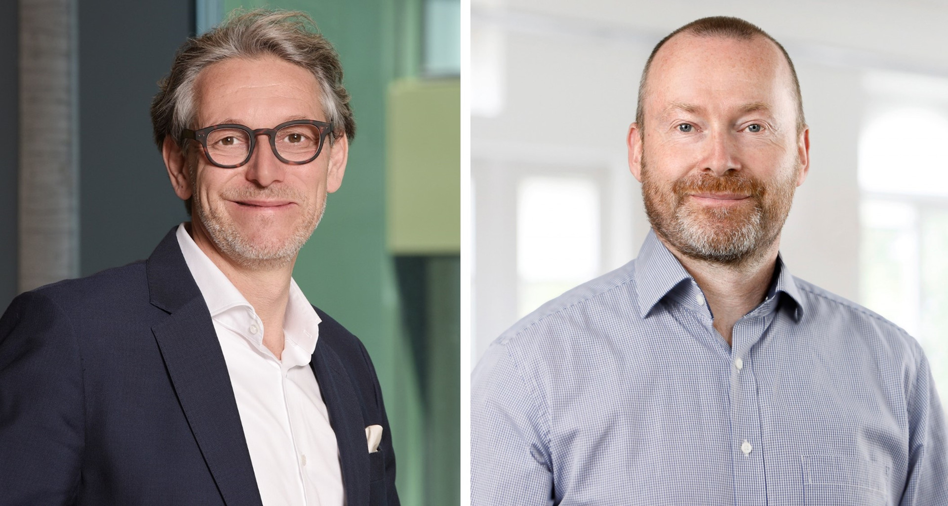 InCore Bank CEO Mark Dambacher und MACD CEO George Macdonald (v.l.n.r) bieten neu zusammen den Handel mit digitalen Vermögenswerten an.