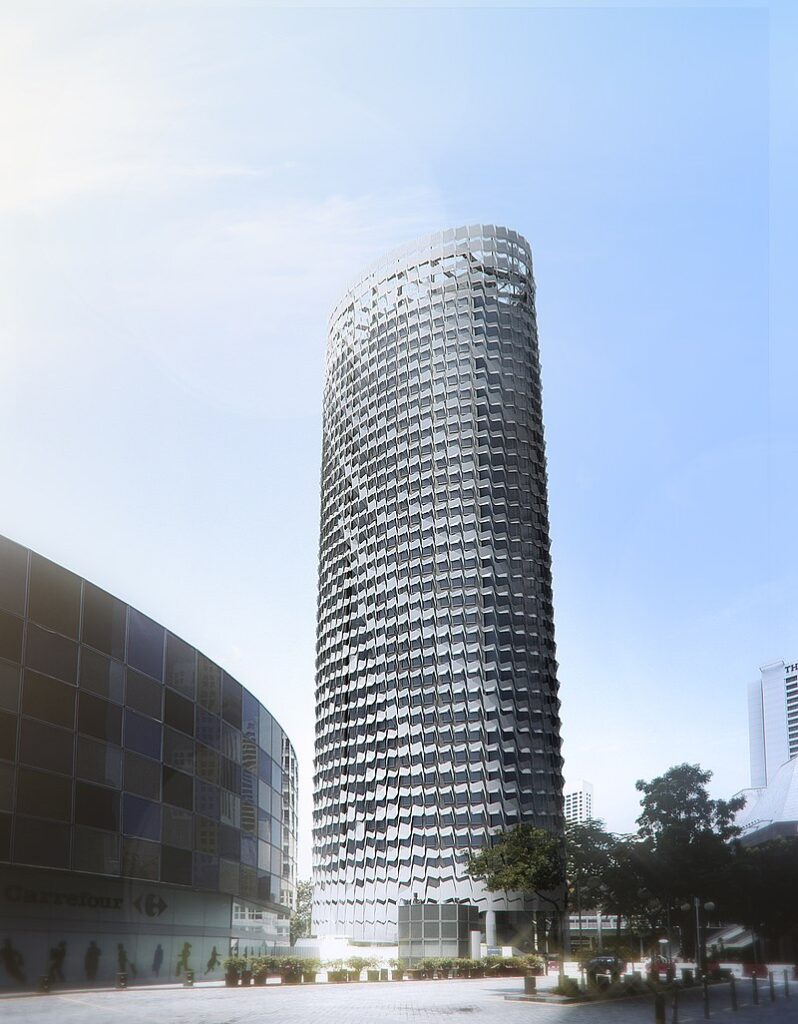  SMBC Asia hub is located in Centennial Tower in Singapore