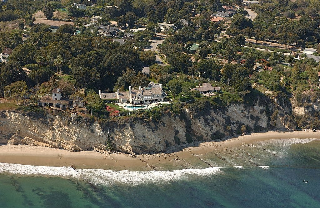 Photograph #3,850 just happened to feature the sprawling estate of a world-famous singer, actress, philanthropist, and environmental activist. Barbra Streisand’s Malibu mansion was stunning in its opulence, a fitting tribute to her spectacularly successful career.